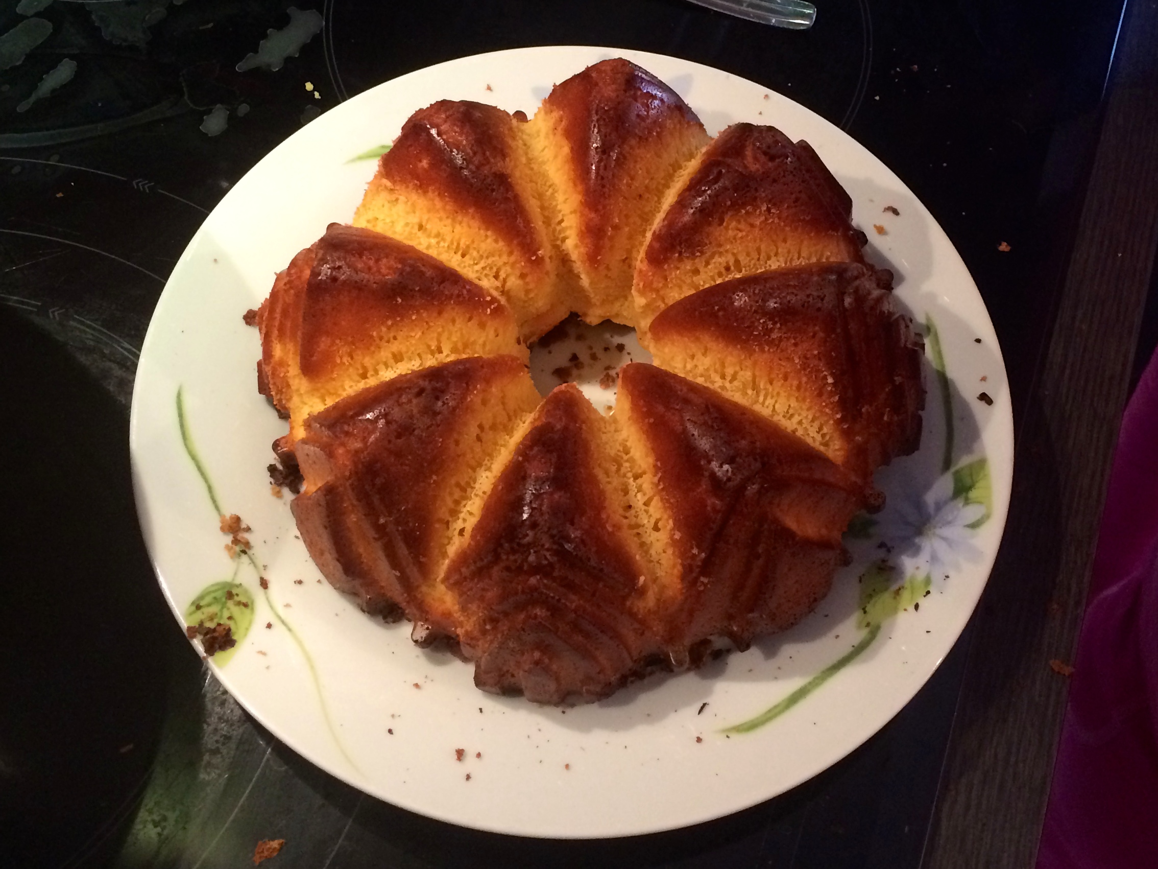 Torta fantasia con farina di tapioca