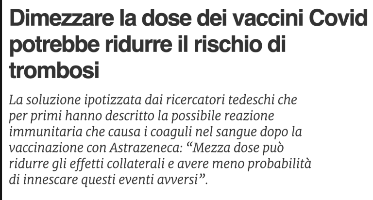 Dimezzare è bello, azzerare è meglio