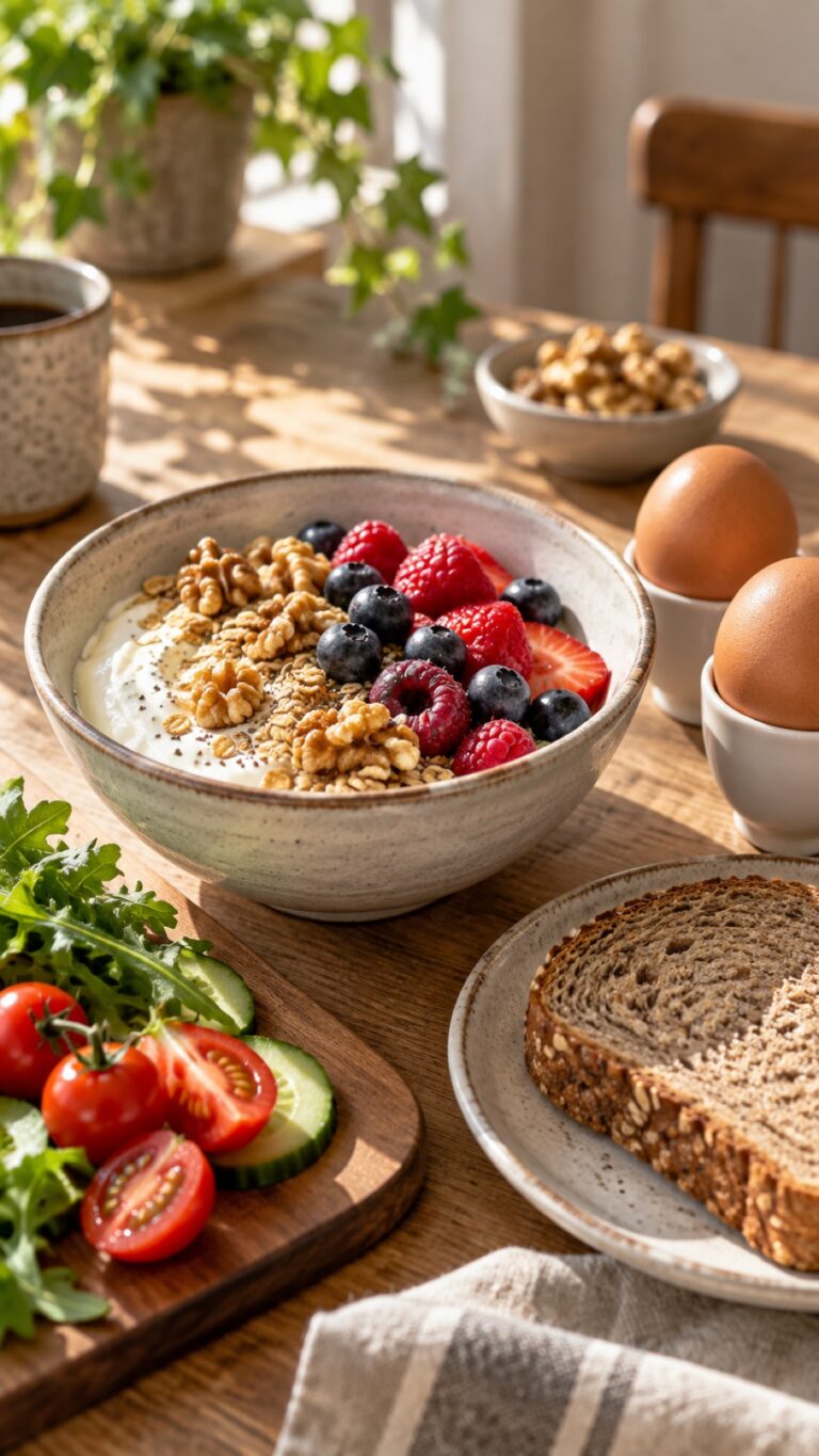 Come preparare una colazione proteica e saziante